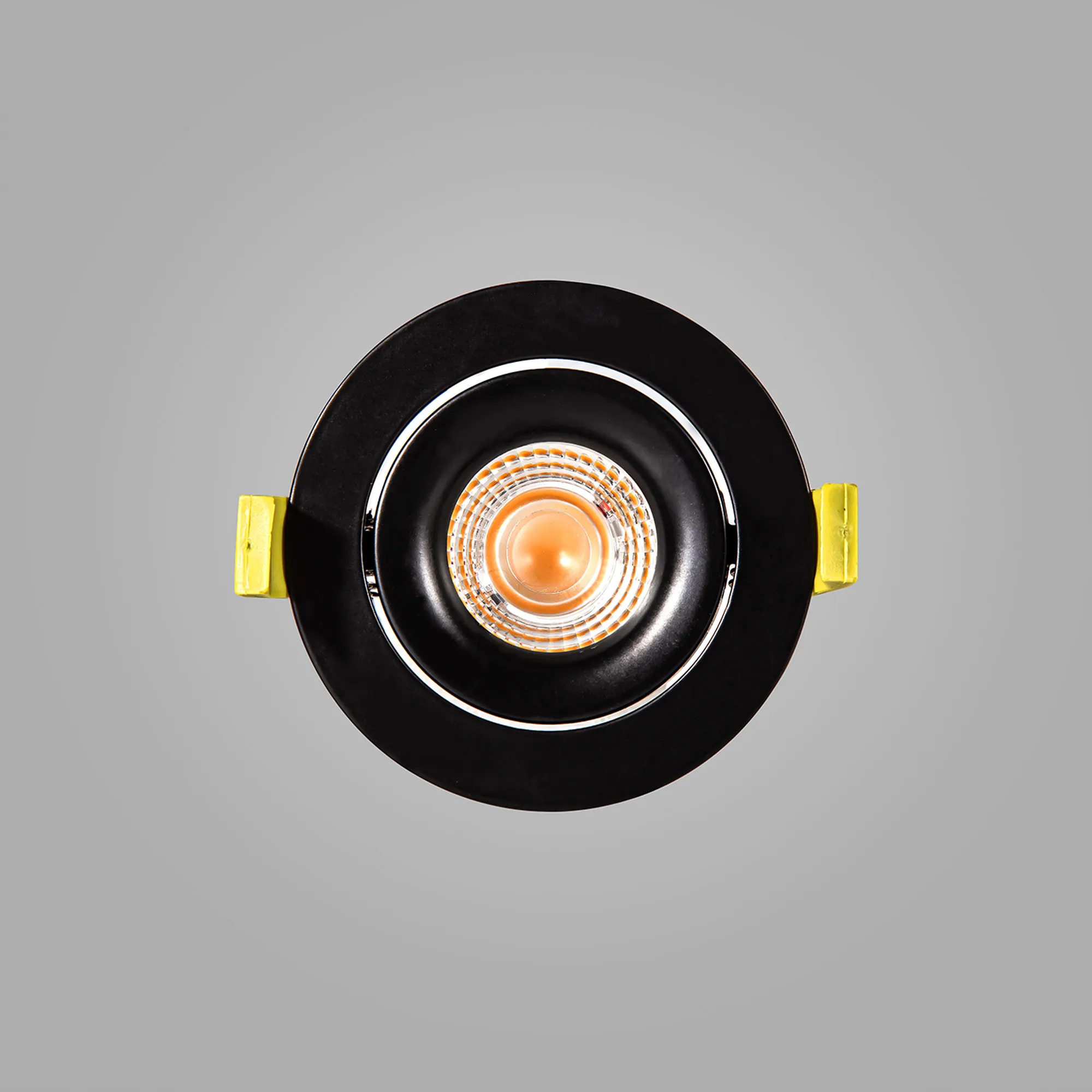 Bruve 12 Tridonic powered 12W 3000K 1200lm 36° LED Engine,300mA , CRI>90 LED Engine Matt Black  Fixed Recessed Adjustable round Downlight, IP20 DM202502  Dlux Bruve A 12